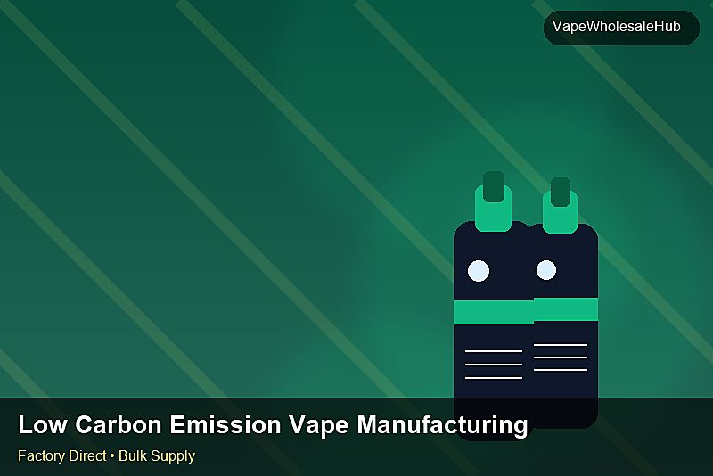 Low Carbon Emission Vape Manufacturing Bulk — Low Carbon Emission Vape Manufacturing Bulk: 2026 Buyer's Handbook | 2026 Edition photo 1