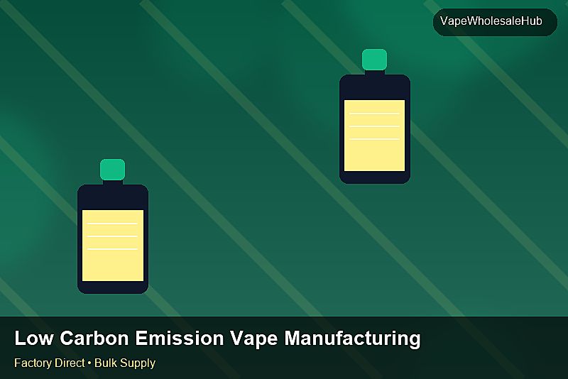 Low Carbon Emission Vape Manufacturing Bulk — Low Carbon Emission Vape Manufacturing Bulk: Shipping & Logistics | 2026 Edition photo 1
