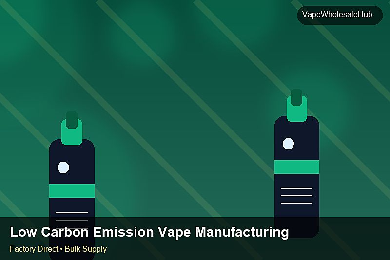 Low Carbon Emission Vape Manufacturing Bulk โ Low Carbon Emission Vape Manufacturing Bulk: Volume Pricing Tiers | 2026 Edition photo 2