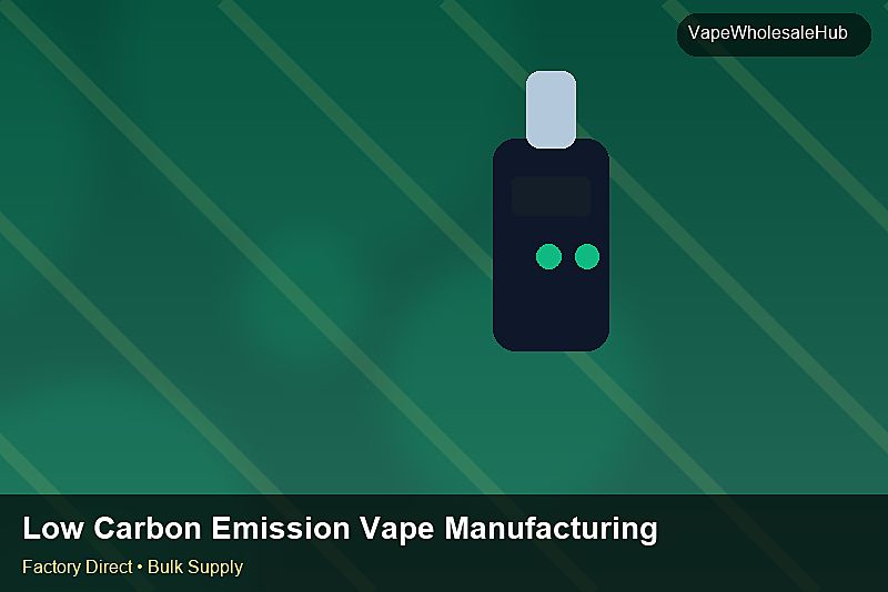Low Carbon Emission Vape Manufacturing Bulk โ Low Carbon Emission Vape Manufacturing Bulk: Compliance Standards | 2026 Edition photo 2