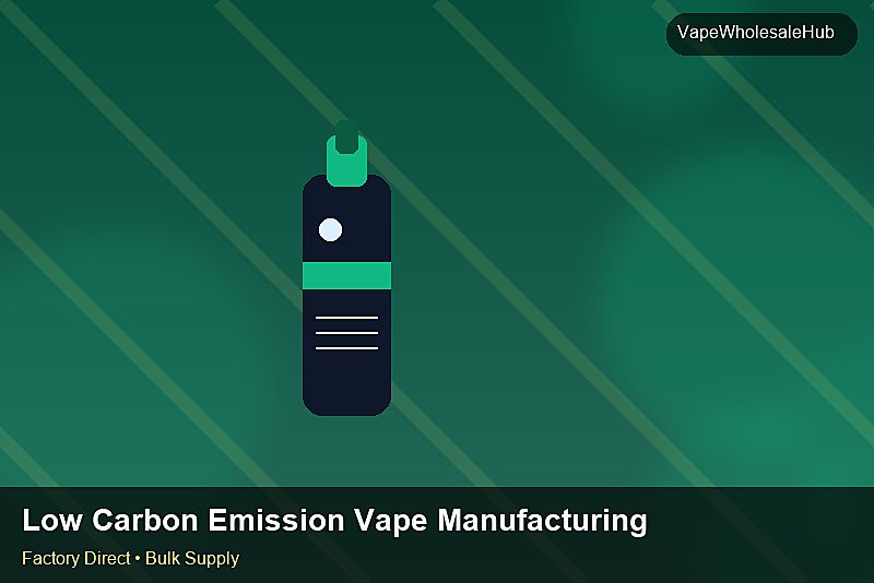 Low Carbon Emission Vape Manufacturing Bulk โ Low Carbon Emission Vape Manufacturing Bulk: OEM & ODM Service | 2026 Edition photo 2