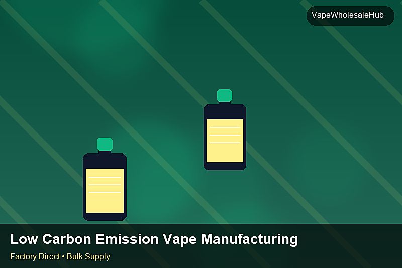 Low Carbon Emission Vape Manufacturing Bulk — Low Carbon Emission Vape Manufacturing Bulk: Private Label Options | 2026 Edition photo 1