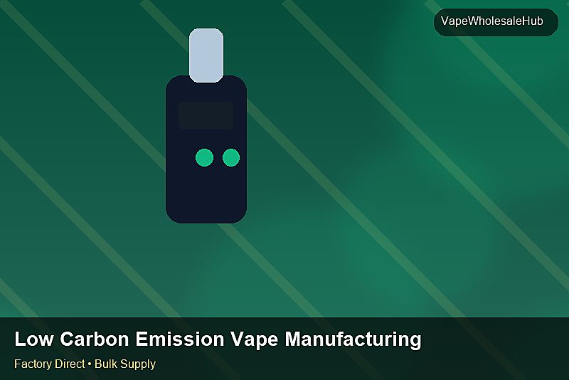 Low Carbon Emission Vape Manufacturing Bulk — Low Carbon Emission Vape Manufacturing Bulk: Regulatory Update | 2026 Edition photo 1