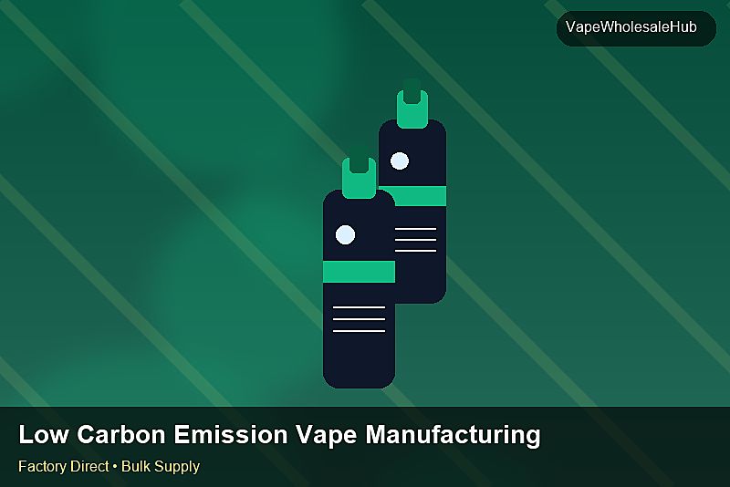 Low Carbon Emission Vape Manufacturing Bulk — Low Carbon Emission Vape Manufacturing Bulk: Cost Breakdown | 2026 Edition photo 1