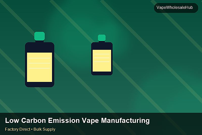 Low Carbon Emission Vape Manufacturing Bulk — Low Carbon Emission Vape Manufacturing Bulk: Cost Breakdown | 2026 Edition photo 2