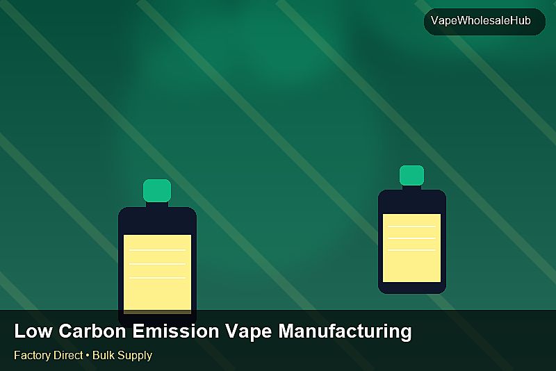 Low Carbon Emission Vape Manufacturing Bulk — Low Carbon Emission Vape Manufacturing Bulk: Negotiation Tips | 2026 Edition photo 1