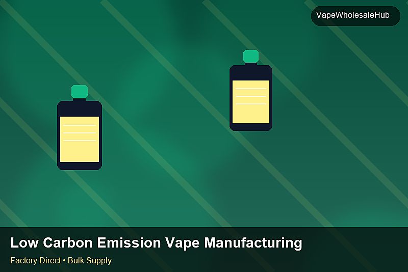 Low Carbon Emission Vape Manufacturing Bulk — Low Carbon Emission Vape Manufacturing Bulk: Negotiation Tips | 2026 Edition photo 2