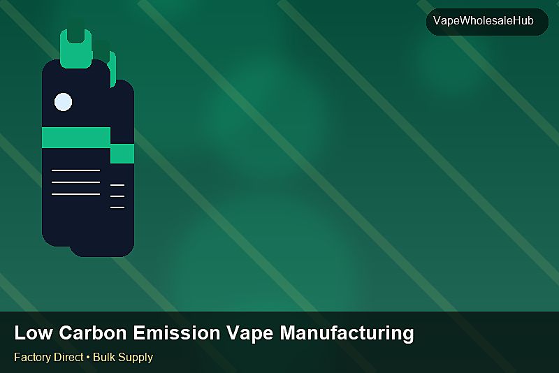 Low Carbon Emission Vape Manufacturing Bulk โ Low Carbon Emission Vape Manufacturing Bulk: Certifications & MSDS | 2026 Edition photo 2