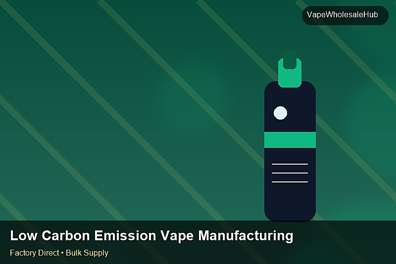 Low Carbon Emission Vape Manufacturing Bulk — Low Carbon Emission Vape Manufacturing Bulk: Production Capacity | 2026 Edition photo 1