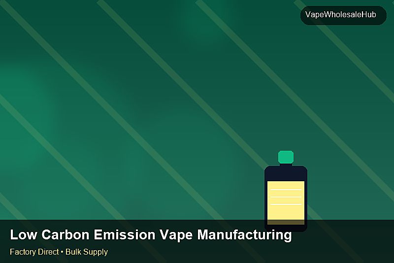 Low Carbon Emission Vape Manufacturing Bulk โ Low Carbon Emission Vape Manufacturing Bulk: Production Capacity | 2026 Edition photo 2