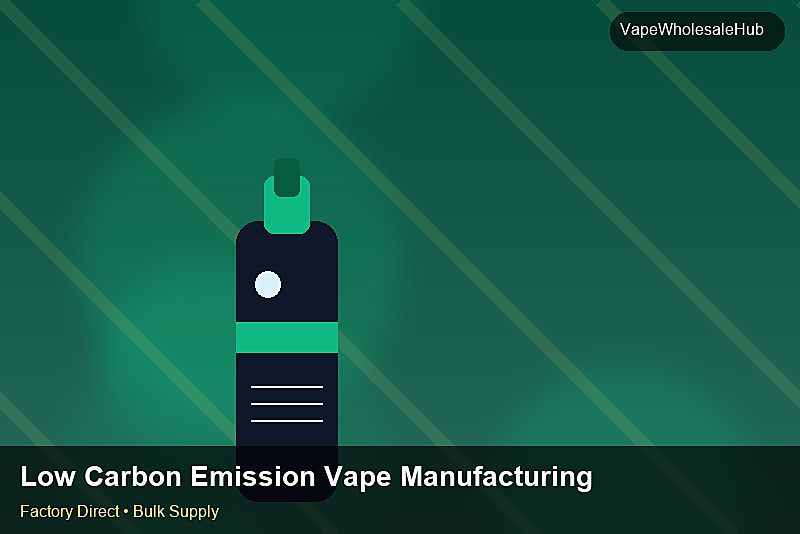 Low Carbon Emission Vape Manufacturing Bulk — Low Carbon Emission Vape Manufacturing Bulk: Factory Audit Report | 2026 Edition photo 1