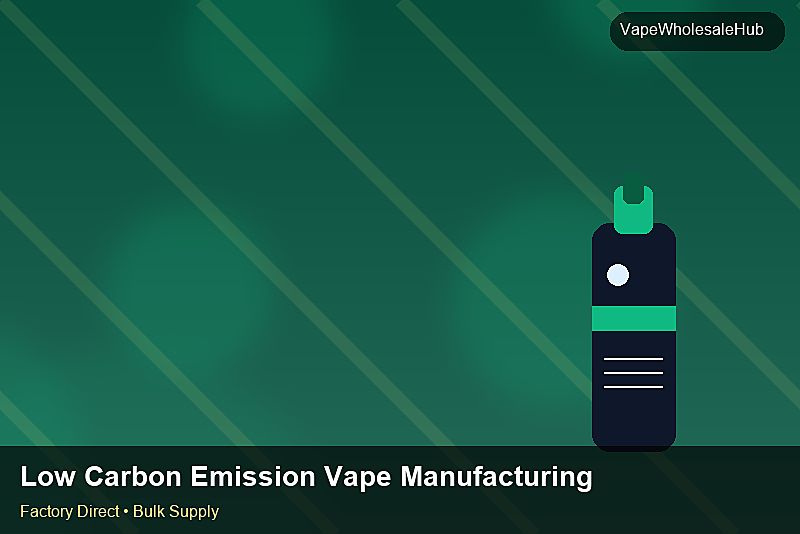 Low Carbon Emission Vape Manufacturing Bulk โ Low Carbon Emission Vape Manufacturing Bulk: Factory Audit Report | 2026 Edition photo 2