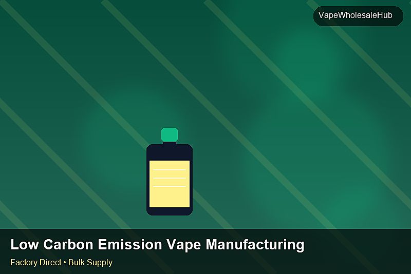 Low Carbon Emission Vape Manufacturing Bulk โ Low Carbon Emission Vape Manufacturing Bulk: Risk Management | 2026 Edition photo 2