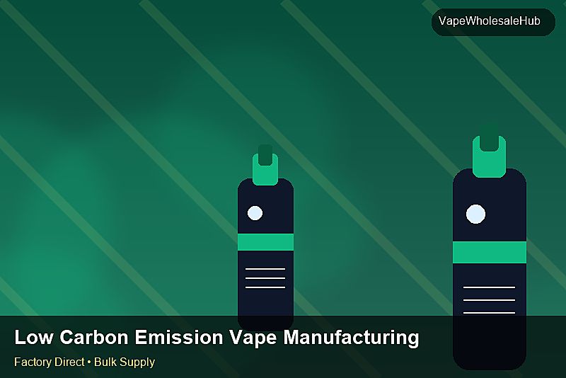 Low Carbon Emission Vape Manufacturing Bulk — Low Carbon Emission Vape Manufacturing Bulk: Material & Ingredients | 2026 Edition photo 1