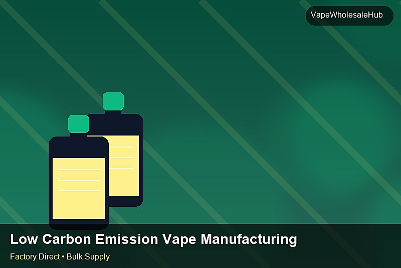 Low Carbon Emission Vape Manufacturing Bulk โ Low Carbon Emission Vape Manufacturing Bulk: Distribution Channels | 2026 Edition photo 2