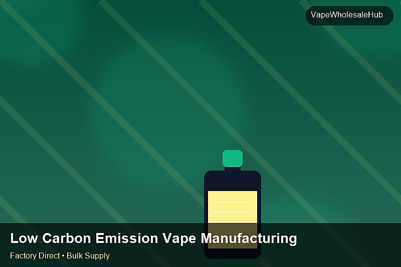 Low Carbon Emission Vape Manufacturing Bulk โ Low Carbon Emission Vape Manufacturing Bulk: Inventory Management | 2026 Edition photo 2