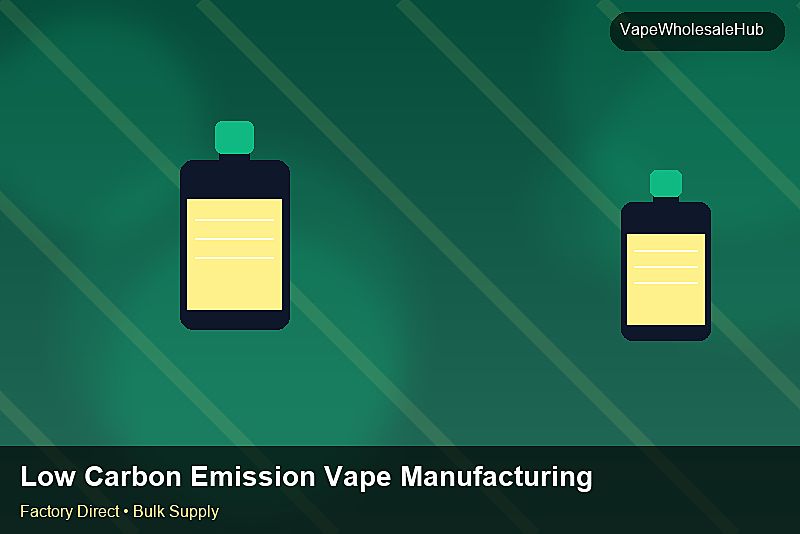 Low Carbon Emission Vape Manufacturing Bulk — Low Carbon Emission Vape Manufacturing Bulk: Returns & Warranty | 2026 Edition photo 1