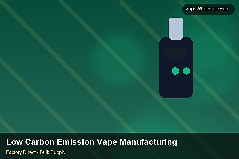 Low Carbon Emission Vape Manufacturing Bulk โ Low Carbon Emission Vape Manufacturing Bulk: Returns & Warranty | 2026 Edition photo 2