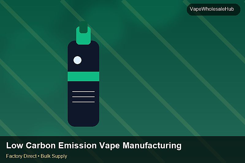 Low Carbon Emission Vape Manufacturing Bulk — Low Carbon Emission Vape Manufacturing Bulk: Case Studies | 2026 Edition photo 1