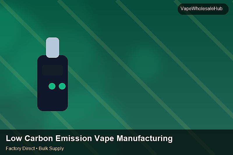 Low Carbon Emission Vape Manufacturing Bulk — Low Carbon Emission Vape Manufacturing Bulk: Margin Calculator | 2026 Edition photo 2