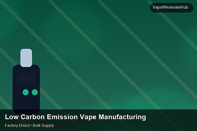 Low Carbon Emission Vape Manufacturing Bulk — Low Carbon Emission Vape Manufacturing Bulk: Logistics Solutions | 2026 Edition photo 1