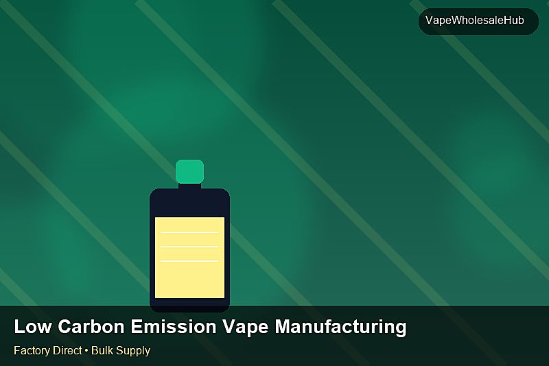 Low Carbon Emission Vape Manufacturing Bulk โ Low Carbon Emission Vape Manufacturing Bulk: Logistics Solutions | 2026 Edition photo 2