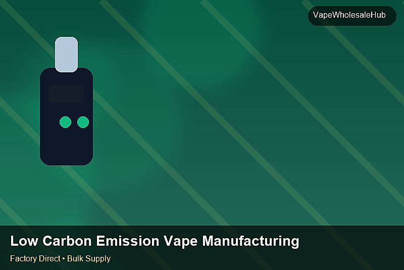 Low Carbon Emission Vape Manufacturing Bulk โ Low Carbon Emission Vape Manufacturing Bulk: Market Comparison | 2026 Edition photo 2